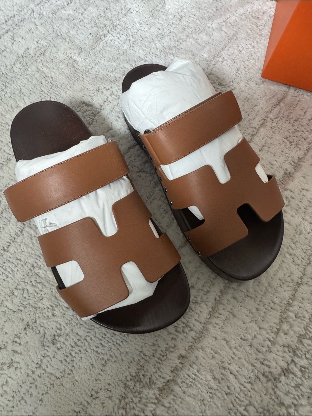NWT Authentic Hermes Kos Clogs